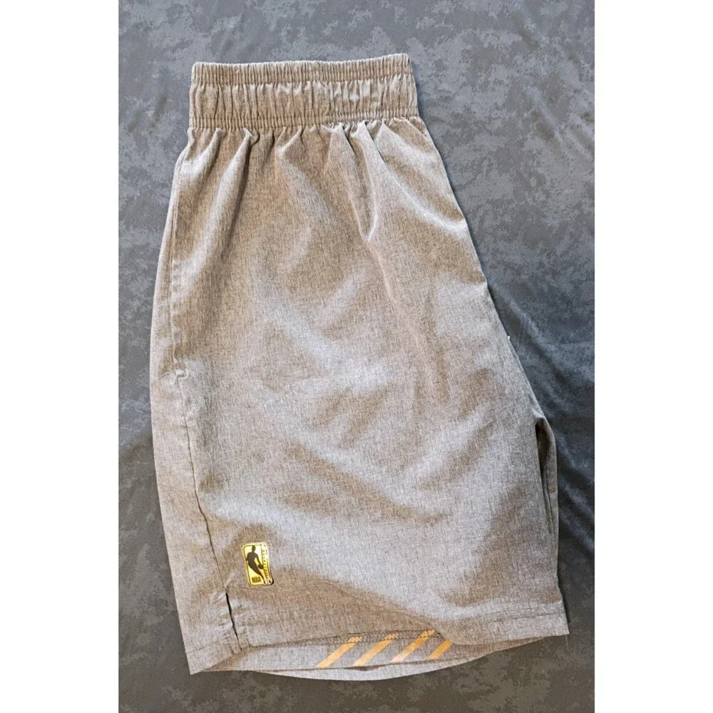 NBA Gray Basketball Shorts Men's Size M National Basketball Association